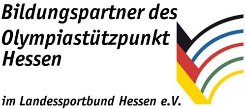 Logo des Bildungspartners des Olympiastützpunktes in Hessen