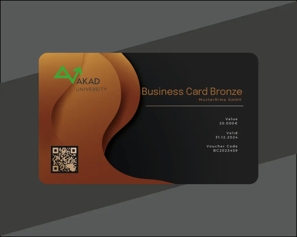 AKAD Business Card Bronze